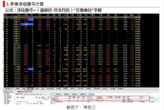 博易云持仓界面浮盈看不懂 举个例子帮您明白