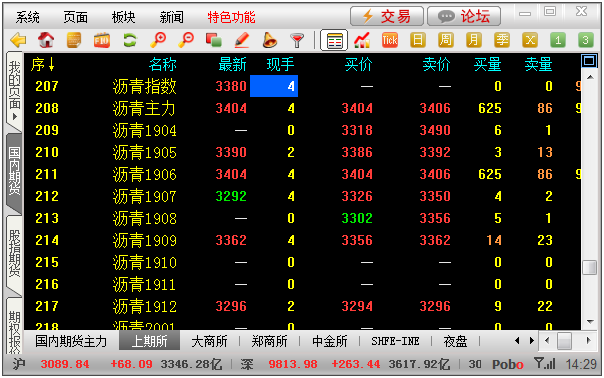 沥青期货软件